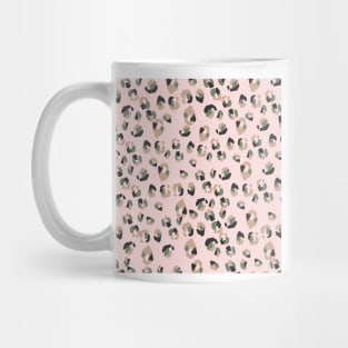 Pastel Pink Cheetah Print Mug